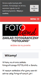 Mobile Screenshot of fotoland-sanok.pl