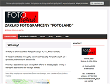 Tablet Screenshot of fotoland-sanok.pl